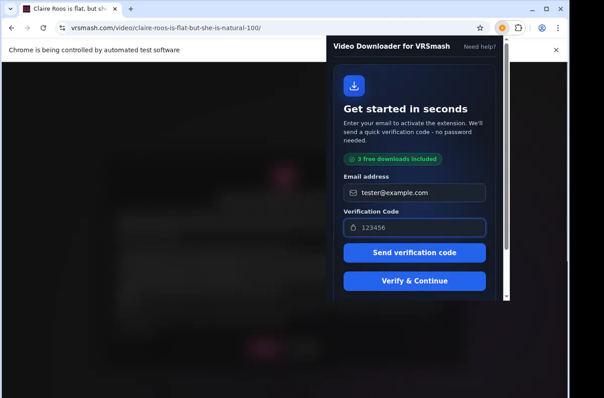 Vrsmash Video Downloader screenshot 4